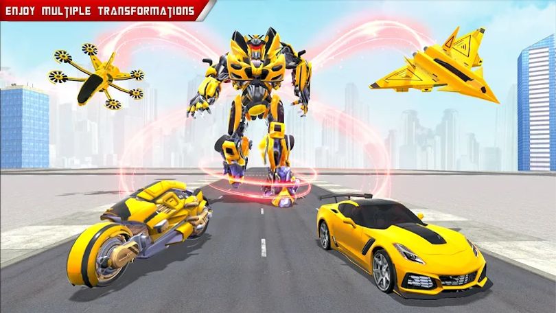 Hình ảnh Robot Car Transform War Games MOD Vô Hạn Tiền