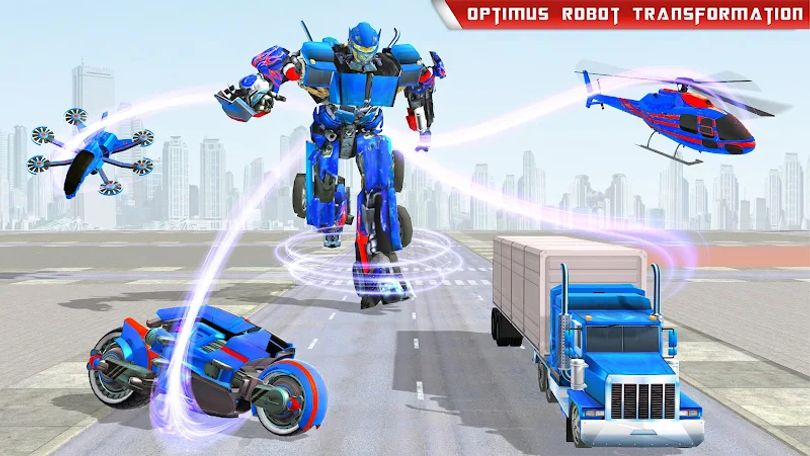 Hình ảnh Robot Car Transform War Games MOD Kim Cương